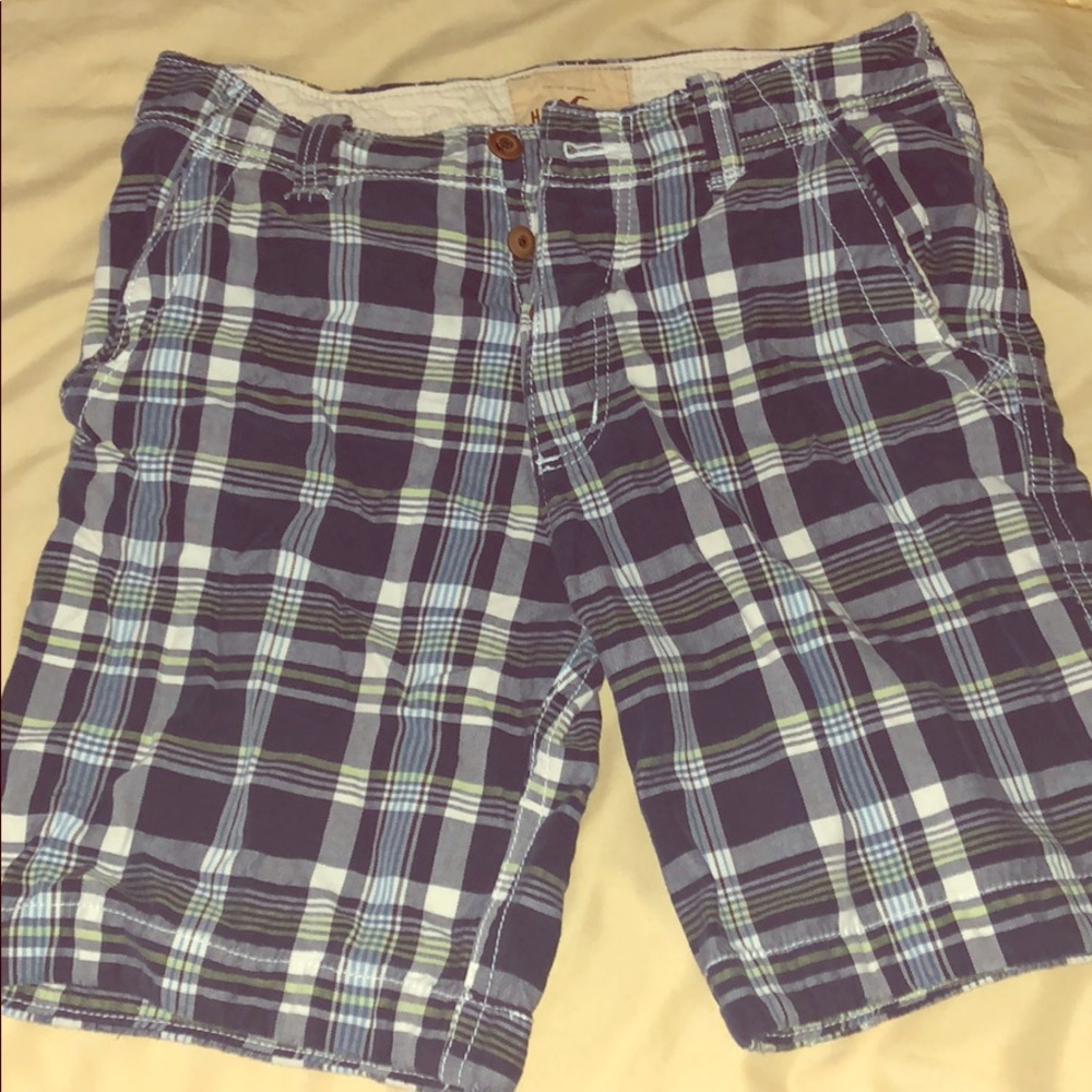 Hollister Plaid Shorts